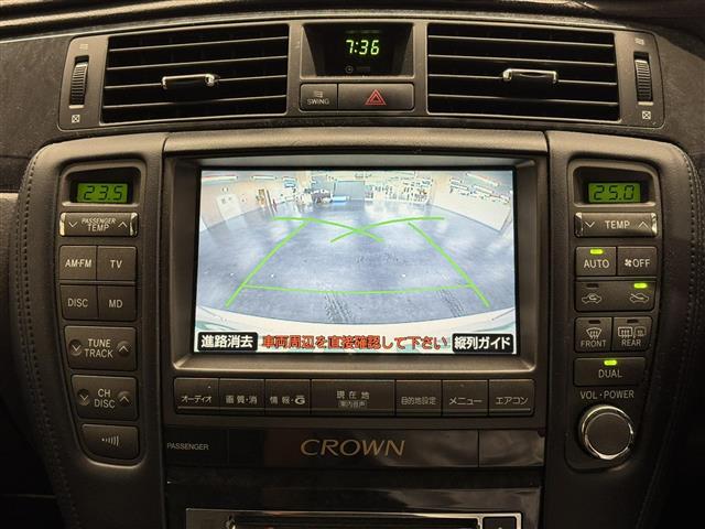 【バックカメラ】駐車時に後方がリアルタイム映像で確認できます。大型商業施設や立体駐車場での駐車時や、夜間のバック時に大活躍！運転スキルに関わらず、今や必須となった装備のひとつです！