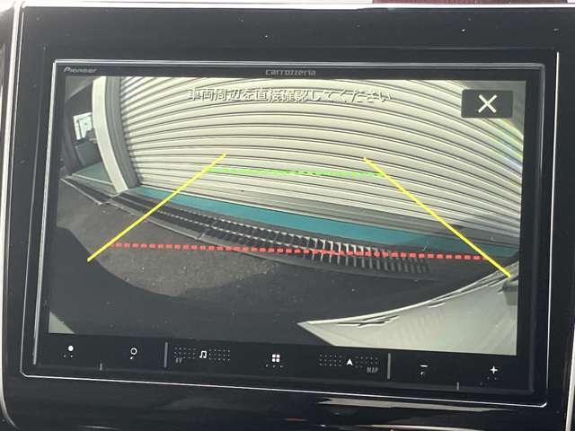 【バックカメラ】安心して駐車可能です。是非実際の車で体感してみてください。