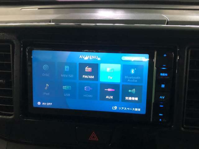 【社外ナビ】　こちらのお車のナビはCD/DVD再生・フルセグTVがお使いいただけます！