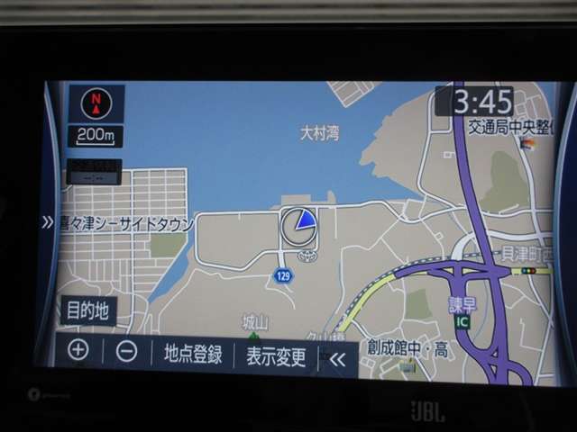 ナビ機能インストール済みです。