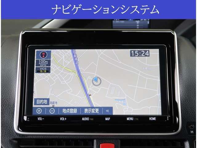 【ナビ】純正9型SDナビが付いています。CD録音やDVD再生、Bluetoothオーディオ、フルセグTVなどの音楽機能がご利用頂けます。