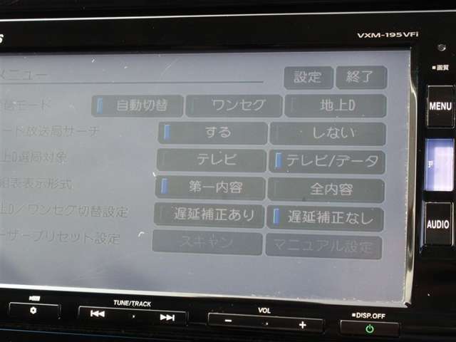 地上デジタルチューナー付きなのでテレビも視聴可能ですよ♪
