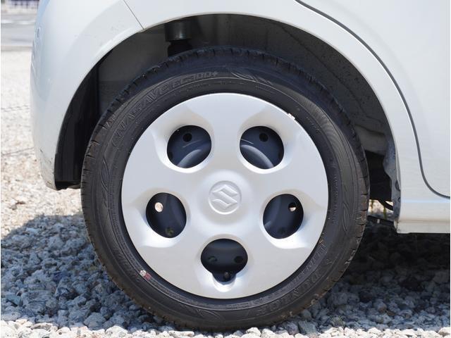 【ホイールキャップ】車に良く似合う純正ホイールキャップが装備されています。ノーマルタイヤ、スタッドレスタイヤもスズキ自販島根にお任せください。