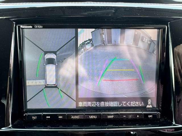 【全周囲カメラ】360度見れるのでより安心に駐車・運転していただけます♪