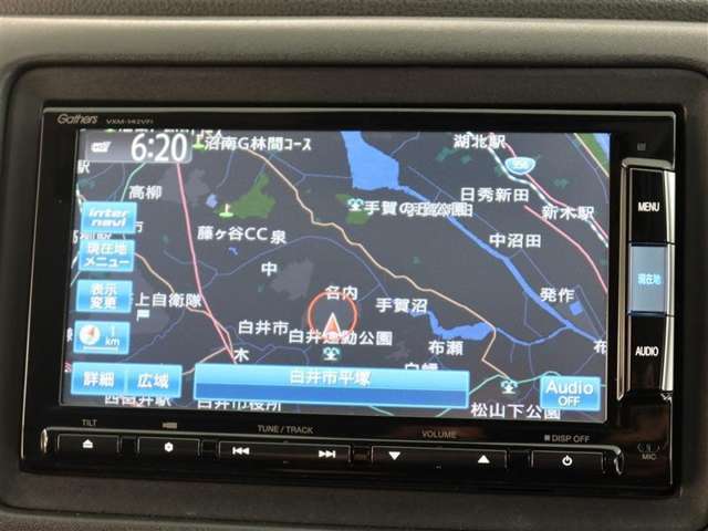 ナビゲーション付きで快適なドライブを。