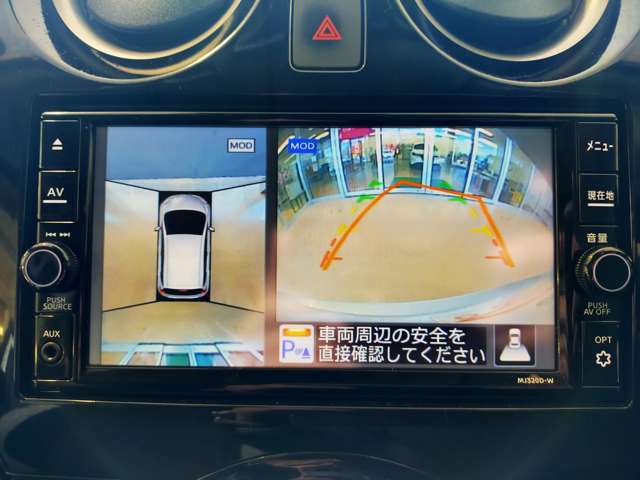 ☆アラウンドビューモニター付きで車庫入れも安心！