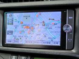 純正ナビゲーション搭載で初めての道や遠出も安心です