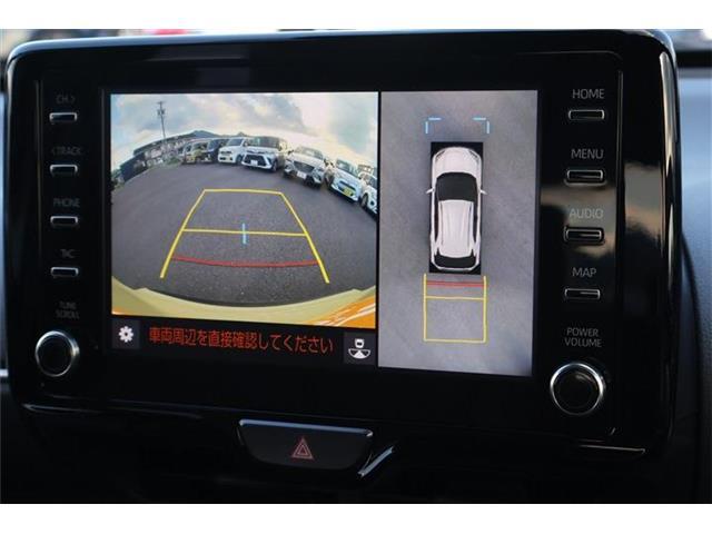 全周囲モニター付で、車庫入れも駐車もラクラクです。