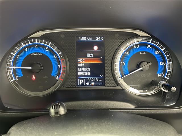 ◆【スピードメーター】メーターがシンプルで見やすく運転しやすいですね！
