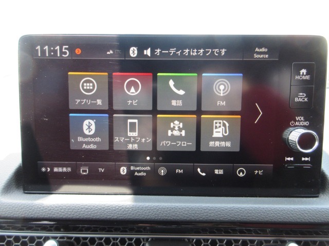 Honda CONNECT9インチディスプレー。ナビゲーション、デジタルTV、Bluetoothオーディオ＆通話対応です。Apple CarPlay、Android Autoにも対応