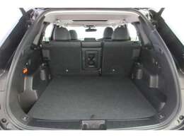 ラゲージスペースもしっかり確保。買い物の荷物もばっちり積み込むことができて便利です。