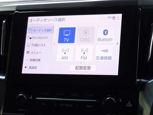CD・DVD（再生機能）・ブルートゥース等を使用することができます。