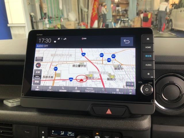 【純正ナビ】Honda純正のGathersナビがついています！Bluetoothも使えます♪