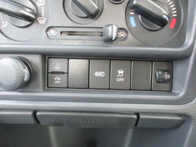 パートタイム4WD切り替えスイッチで用途に合わせてご利用頂けます。