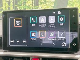 【9インチ　ディスプレイオーディオ】大画面ディスプレイへお持ちのスマートフォンと連携して、ナビやbluetoothでの音楽再生が可能です♪デザインはもちろん操作性も良好！別途ナビ機能の取付可能です♪
