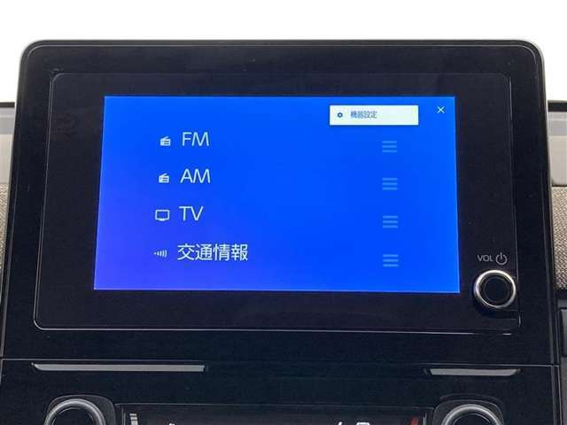 フルセグTVの視聴が可能です。
