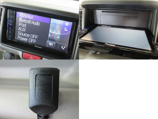 オーディオはAM・FMラジオ・CD・Bluetooth・SDカード・AUX・が使えます。快適ドライブの強い味方です！