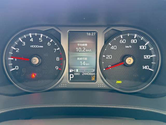【メーター部】総走行距離24,406kmです。