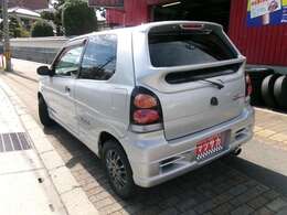 5速ミッション！社外マフラー！社外アルミ！社外エアクリーナー！社外ステアリング！4WD！キーレス！ETC！純正リアスポイラー！タイミングチェーン！車検令和8年12月まで！内外装キレイですよ！