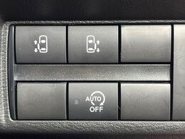 【両側パワースライドドア】スマートキーや運転席のスイッチで後席両側スライドドアの開閉が可能♪電動だから力を入れてドアを開ける必要が無く、小さなお子様でも簡単に開け閉めでき快適です♪