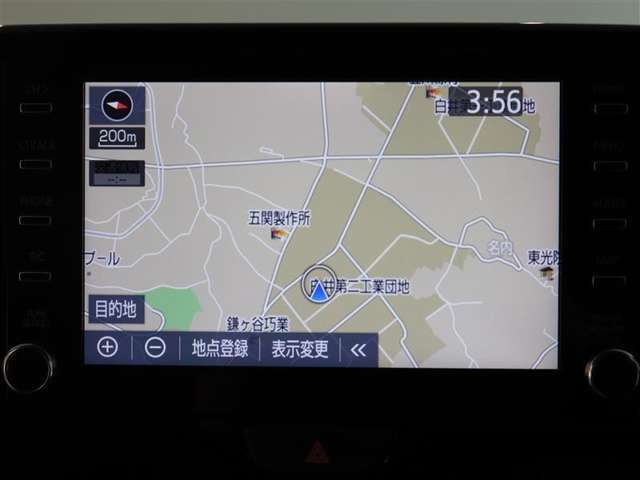 ナビゲーション付きで快適なドライブを。