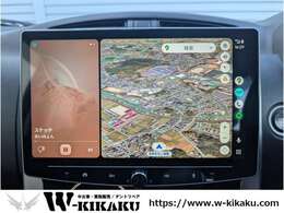 スマホとBluetooth接続でき、スマホの音楽が車内のスピーカーで聴けます。曲名も画面表示されます！