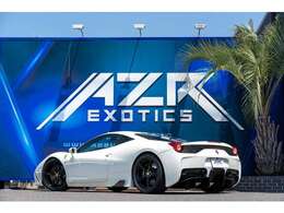 2016y　フェラーリ458　スペチアーレ　カロッツェリアナビ　バックカメラ　ETC　Frガラスプロテクション　レーダー　ブラックキャリパー