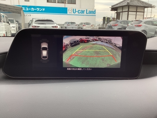 バックカメラも高画質です