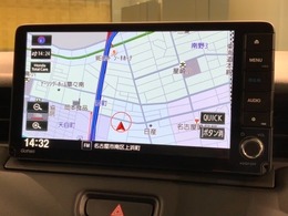ギャザズナビ搭載です。知らない道も安心ですね！