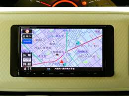 パナソニック製メモリーナビ（CNーRE05D）です。もちろん操作性もバッチリ！さぁ目的地を入力していろんな場所に遊びに行こう！！