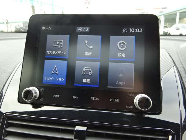 純正ナビゲーション！いろいろな機能も充実しています。