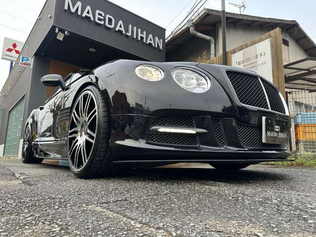 MANSORY　LED付フロントバンパー＋カーボンフロントリップスポイラー　装備♪