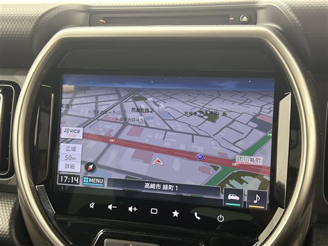 【純正9インチナビ】専用設計で車内の雰囲気にマッチ！ナビ利用時のマップ表示は見やすく、いつものドライブがグッと楽しくなります！