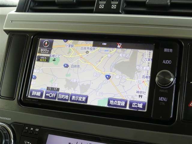 Bluetooth機能搭載の7インチナビです。TVも視聴できてナビの設定もタッチパネル式なので簡単に操作できます。