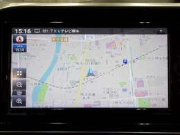 ナビ付なので、遠出の際も道に迷うことはありません♪安心してドライブをエンジョイして下さい♪（CN-HA01WD）