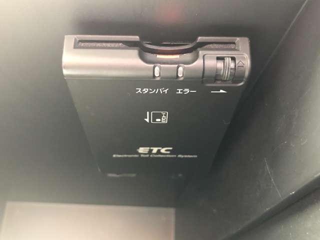ETC付きです。納車の当日からご利用いただけます。◎掲載後すぐに販売が決まってしまう場合もございますのでご来店前にお電話でご予約を頂ければ幸いです。