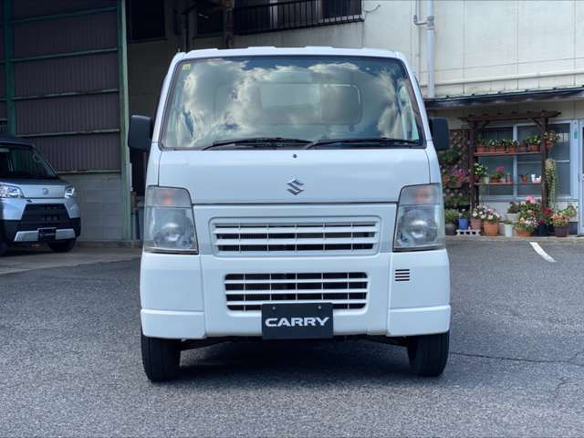 スズキ　キャリイトラック　KC　エアコン・パワステ　5MT　4WD　65000キロ　車検整備付