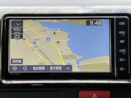 【カーナビ】『カーナビ』の画像になります。ナビ利用時のマップ表示は見やすく、いつものドライブがグッと楽しくなります！