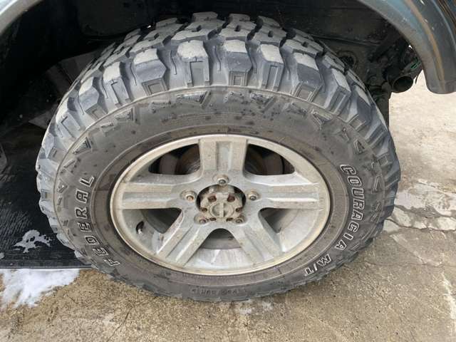どこでも行けるマッドタイヤ装備！！