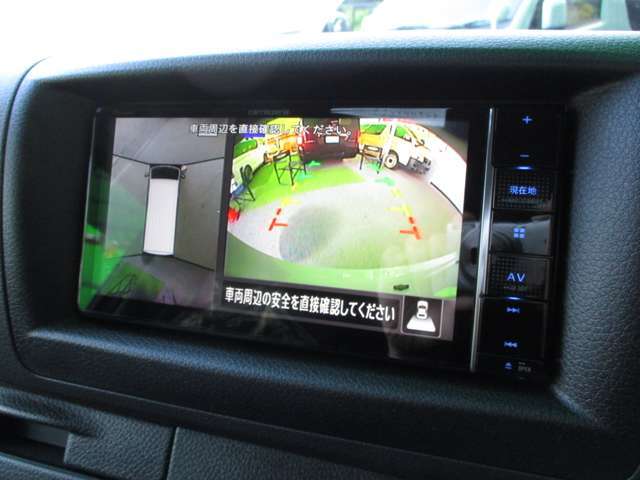 7型フルセグSDナビ！ナビにバックカメラ映像が映ります！