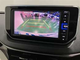 バックカメラ付で安心運転。