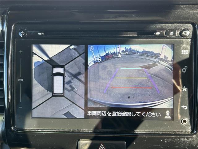 便利な【全方位カメラ】で安全確認もできます。駐車が苦手な方にもオススメな便利機能です。