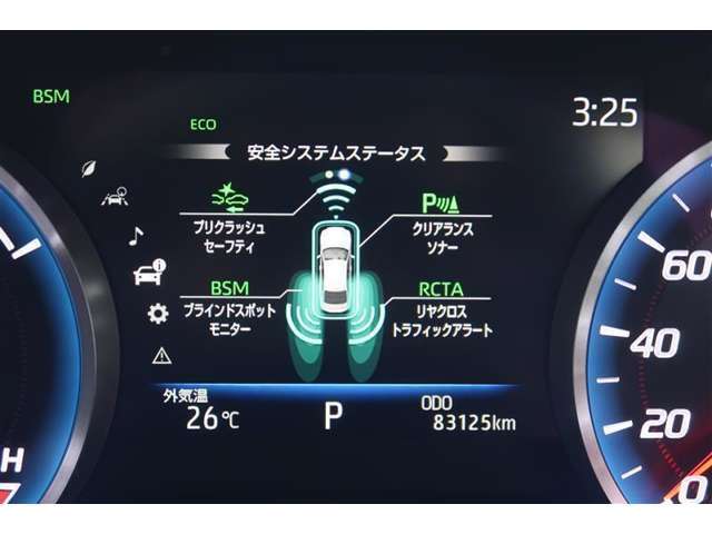 【トヨタセーフティーセンス】事故安全防止のためのドライバーサポート機能です。自動被害軽減ブレーキ、車線逸脱防止装置、自動ハイビームなどが付いています。今の時代にはぜひ欲しい装備ですよね♪