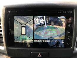 全方位カメラ、フルセグTV,CD、Bluetooth、など便利なナビ付き