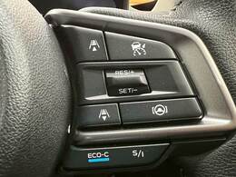 【追従クルーズコントロール】レーダーやビデオカメラが前方の車の状況を検知し、追従します！