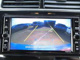 バックカメラで　駐車も楽々！