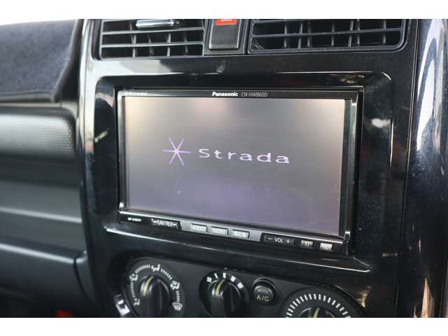 ◆【Panasonic/Strada】HDDナビ フルセグ 音楽CD＆DVDビデオ再生 ミュージックサーバー SDオーディオ