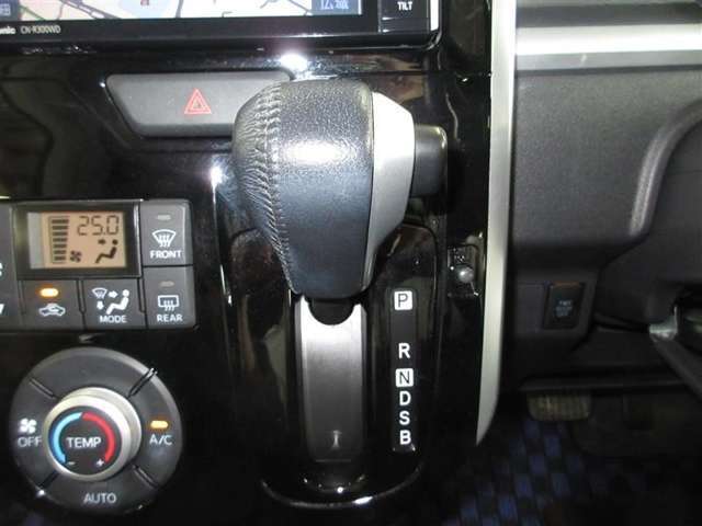 シフトしやすいグリップ型シフトチェンジです。