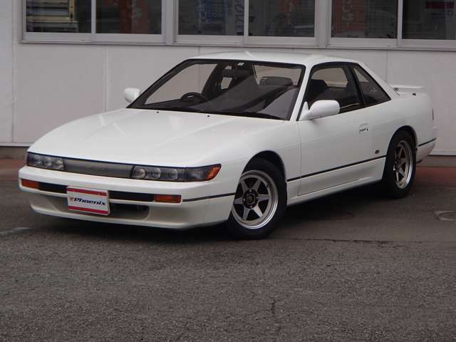 ロンシャンアルミ★APEXI車高調★柿本マフラー★リヤスポイラー★ETC★VIPERセキュリティー★禁煙車★実走行★タイミングチェーンSR20ツインカムエンジン★キーレス★DSPオーディオ★エアコン◎