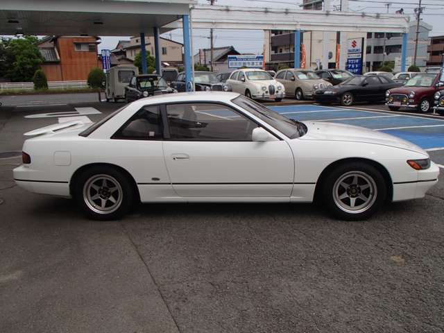 ロンシャンアルミ★APEXI車高調★柿本マフラー★リヤスポイラー★ETC★VIPERセキュリティー★禁煙車★実走行★タイミングチェーンSR20ツインカムエンジン★キーレス★DSPオーディオ★エアコン◎